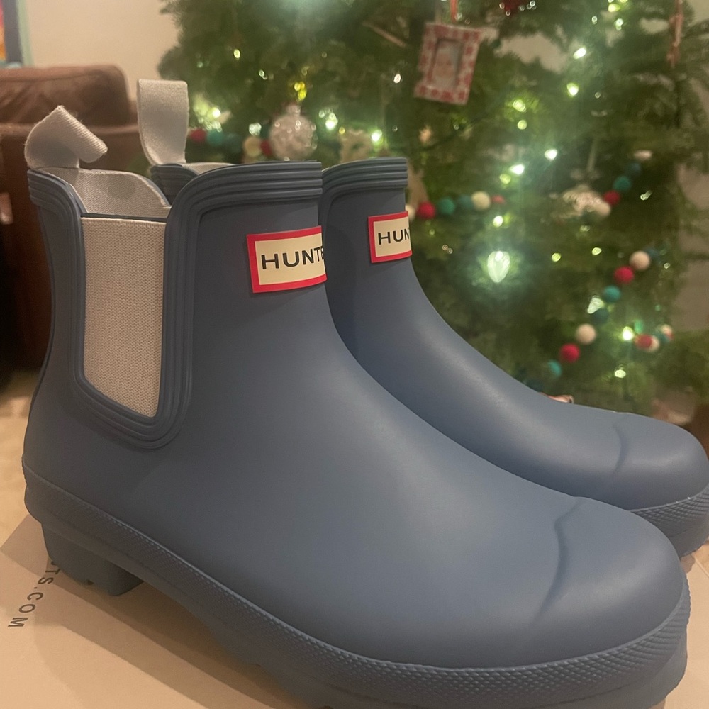 HUNTER Rain Boots in Borrowed Blue